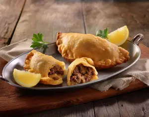Empanada frita de lomo