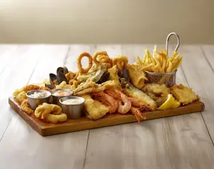 Game fish (+ papas fritas)