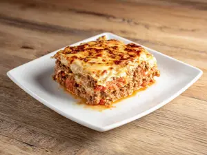 Lasagna caserita gratinada