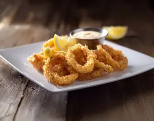 Rabas con salsita de limón