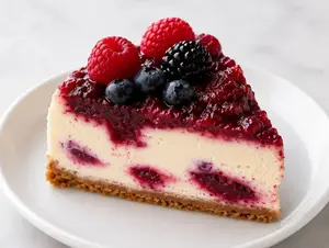 Cheesecake de frutos rojos