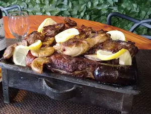Parrillada expressc/fritas