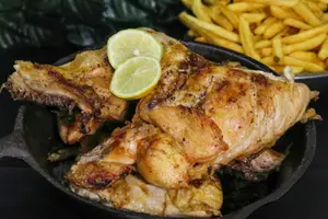 Pollo + papas fritas