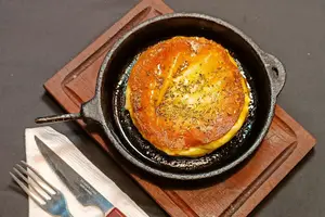 Provoleta a las brasas