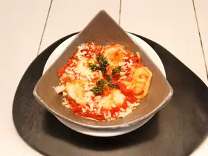 Sorrentinos con filetto