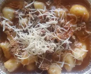 Ñoquis gratinados