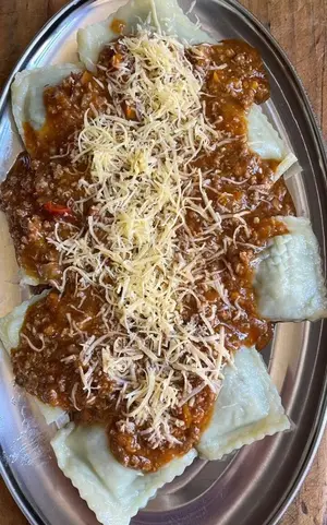 Raviolones de ternera