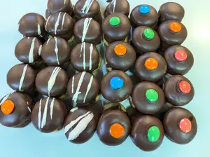 Alfajores de chocolate 250gs