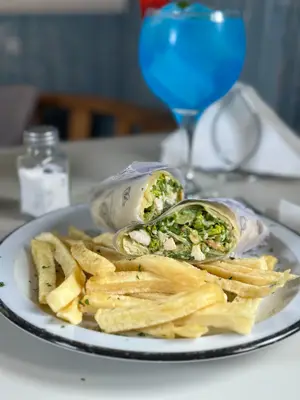 Wrap de pollo Caesar