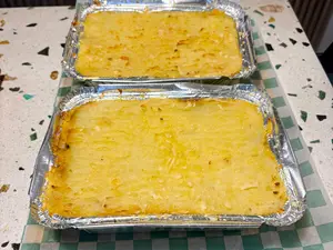 Pastel Papa, Carne Cuchillo
