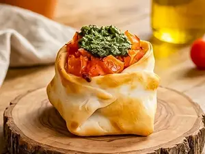 Canastita Caprese