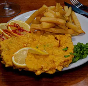 Escalopes de ternenera c/pure