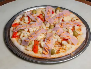 Pizza Con Palmitos 8 Porciones