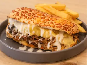 Sand. Philly Cheese