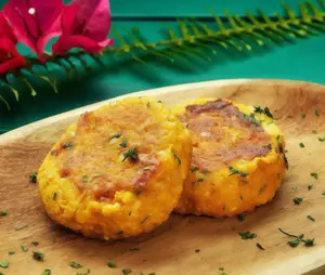 Croquetas calabaza y choclo