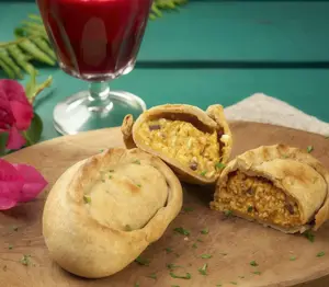Samosas de calabaza, tofu
