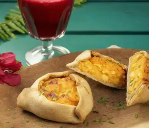 Samosas de calabaza y choclo
