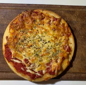 Pizza ind. de mozzarella 22cm