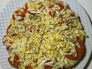 Pizza ind. margarita de 22cm