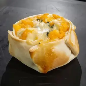 Canastita de calabaza y roque