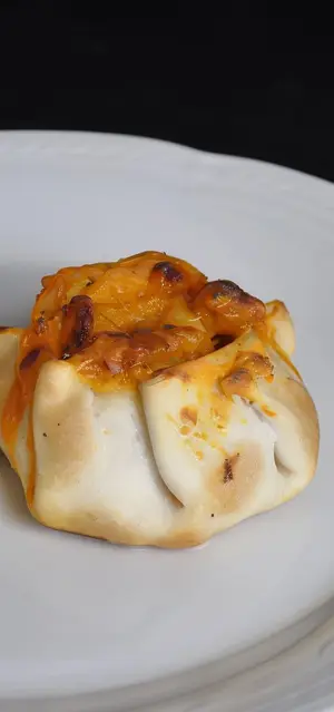Canastitas de pollo cheddar