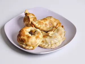 Empanada de pollo con champi