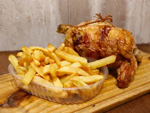 Pollo Al Spiedo Con Papas