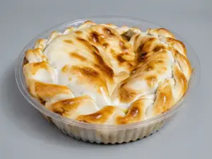 Porción De Tarta De Pollo