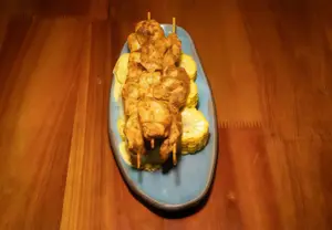 Anticucho de pollo