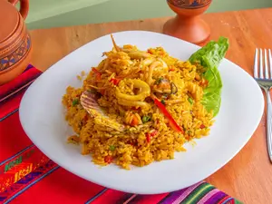 Arroz con mariscos
