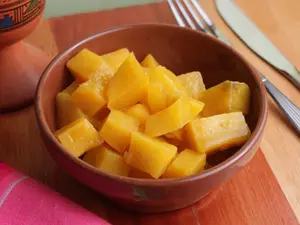 Batatas glaseadas