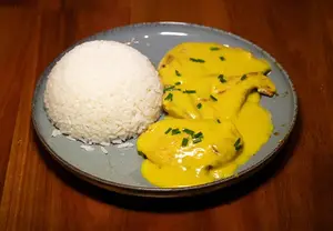 Pollo a la mostaza