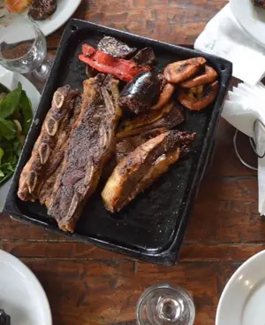 Asado Con Guarnición