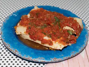 Canelones de calabaza