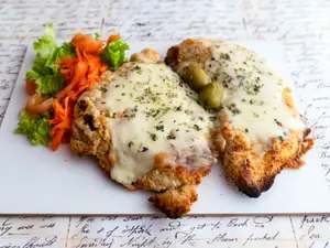 Suprema de pollo gratinada