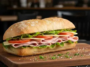 Sándwich de fiambres