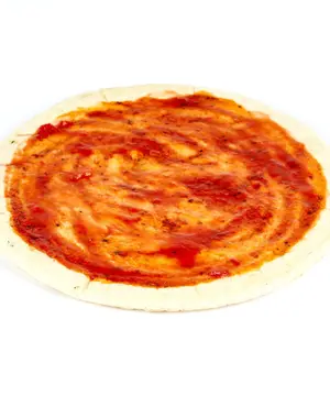 Prepizza con tomate