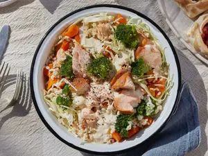 Ensalada salmon