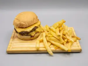 Hamburguesa Con Queso