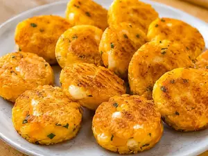 Bocaditos de calabaza y queso