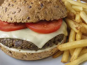 Miss marvel burger lentejas