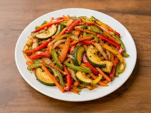 Wok de vegetales