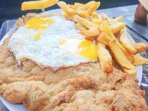 Milanesa clásica con fritas