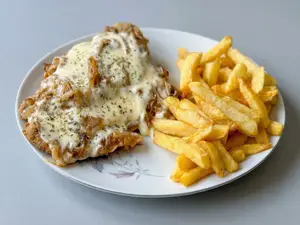 Milanesa fugazzeta