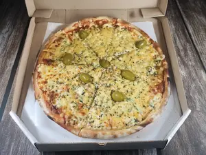Pizza Cuatro Quesos Grande