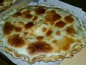 Tarta De Jamón, Queso Y Huevo