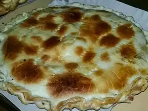 Tarta De Jamón, Queso Y Tomate