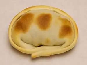 Empanada de jamon y muzzarella