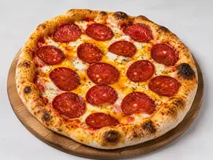 Pizza de peperoni - piedr