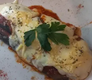 Berenjena a la parmesana